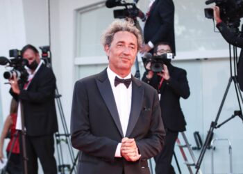 in foto Paolo Sorrentino a Venezia (Imagoeconomica)