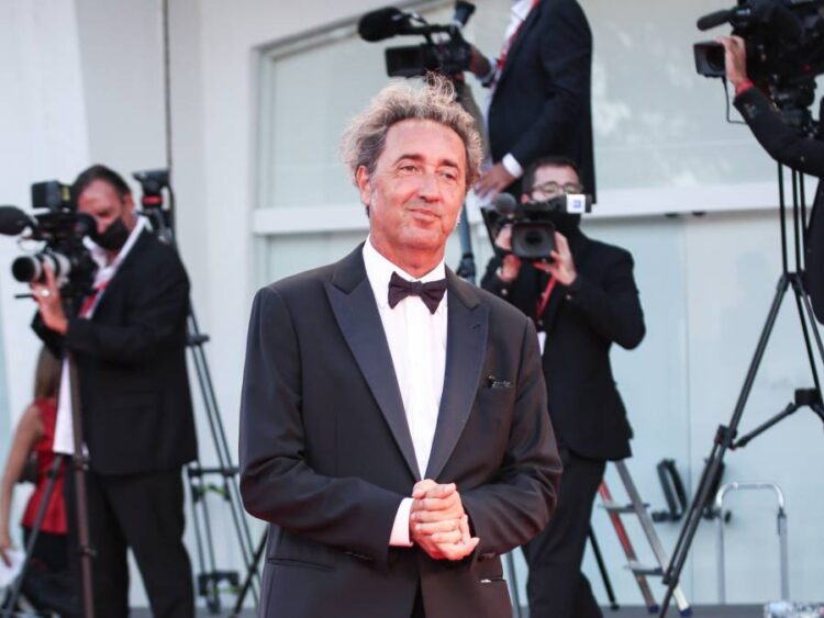 in foto Paolo Sorrentino a Venezia (Imagoeconomica)
