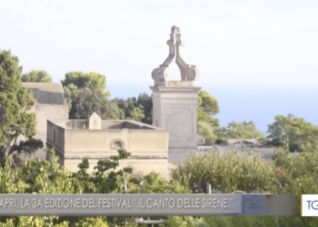 CAPRI, LA 3A EDIZIONE DEL FESTIVAL ” IL CANTO DELLE SIRENE” nelle immagini del TG2 e TGR Campania (Video)