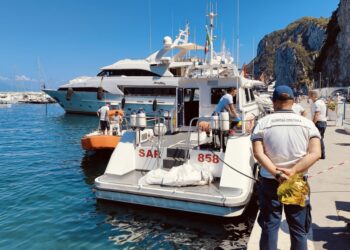 Lavorava sul set di Sorrentino l’annegato a Capri