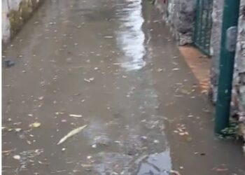 Temporale e allagamenti in Campania, disagi anche a Capri