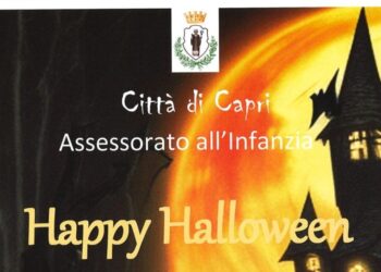 Città di Capri, Assessorato all’Infanzia, anche per quest’anno, organizza un bel momento di divertimento per i bambini in occasione di HALLOWEEN.