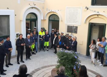 La Polizia Municipale torna nella storica sede nel cortile del Municipio in Piazza Umberto I°.