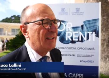 Capri: Confindustria Giovani imprenditori, Intervista video all’Ing. Luca Lallini, Founder & Ceo di Sacmif