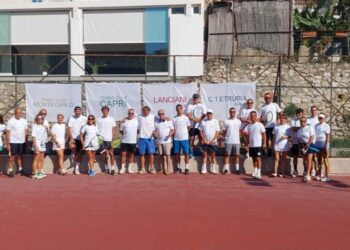 Tennis: Gala di beneficenza sui campi del Tennis Club Capri