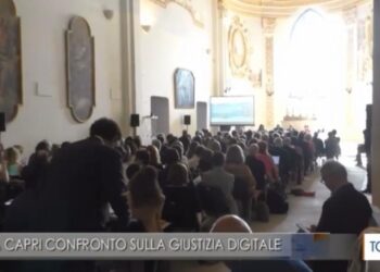 TGR: A CAPRI CONFRONTO SULLA GIUSTIZIA DIGITALE (Video)