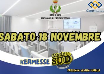 Capri, Assessorato alle Politiche sociali: Kermesse “Made In Sud”, Sala “L. Pollio”, sabato 18, due spettacoli, alle ore 17.30 e alle 19.00.