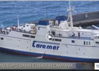 Tgr Campania: danni e disagi causati dal maltempo in Campania e sulle isole – video