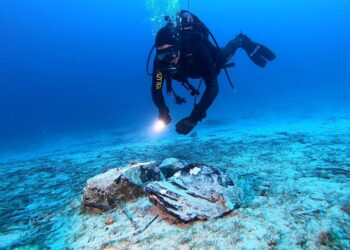 Reperti archeologici rinvenuti sui fondali di Capri