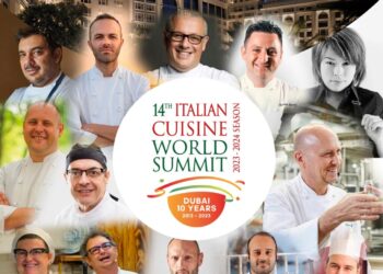 A Dubai il “Summit Mondiale della Cucina Italiana” con Capri, Luigi Lionetti e l’acqua di mare