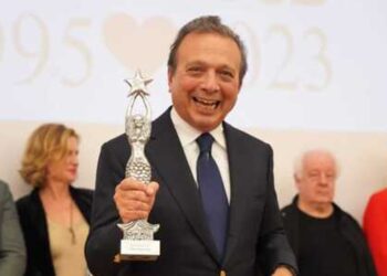 Chiambretti e Mike Figgis ‘Amici di Capri – Boniello Award’