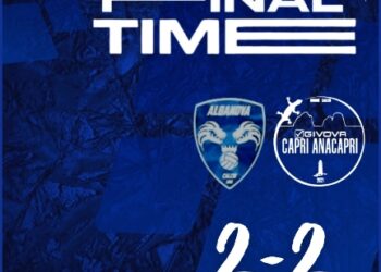 Calcio: Gara double face allo Scalzone, Givova avanti e poi ripreso.