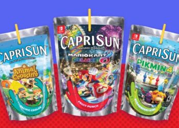 “Capri Sun”  con “Nintendo” lanciano una campagna per alcune bevande, come protagonisti i videogiochi
