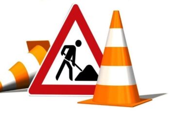 Lavori in corso in via Listrieri, Ordinanza della Polizia Municipale di Interdizione al transito veicolare e pedonale