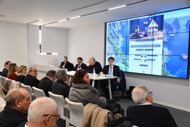 Dott.Paolo Passoni presidente TAR Abruzzo sez. staccata di Pescara, Avv Lorenzo Bruno Molinaro esperto di edilizia sanzonatoria, RESA e condoni, Prof Alberto Coppola architetto, Stefano Borrelli notaio