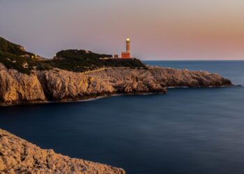 Faro di Punta Carena di Giuseppe Rosato