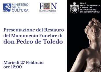 IL GRUPPO CAPRI INAUGURA IL RESTAURO DEL MONUMENTO FUNEBRE DI DON PEDRO DE TOLEDO NELLA BASILICA DI SAN GIACOMO DEGLI SPAGNOLI, IN COLLABORAZIONE CON FRIENDS OF NAPLES ONLUS