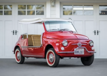 La “Spiaggina” di Gianni Agnelli va all’asta per gli appassionati della Fiat 550D Ispirata a Capri