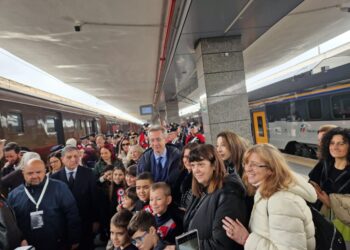 USR Campania: a Napoli il treno del ricordo, il 1° Circolo didattico Ischia vince il primo premio del concorso nazionale (Photogallery)