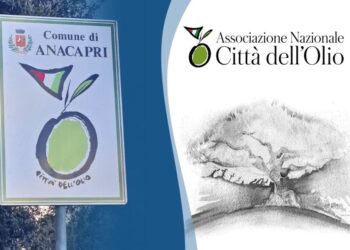 Anacapri fa parte dell’Associazione Nazionale Città dell’Olio