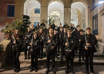 Il concerto bandistico “Citta’ di Castelvenere” si e’ esibito a Capri