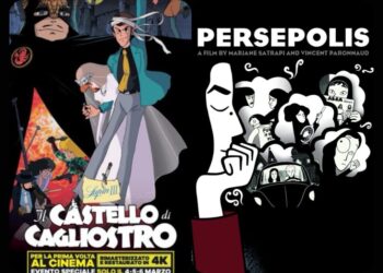 Il grande schermo di marzo parte con Lupin III e Persepolis