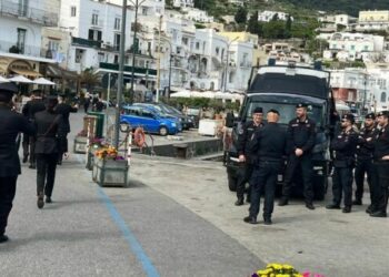 G7 Capri 2024, sbarcano 400 uomini per la sicurezza dei Grandi del mondo