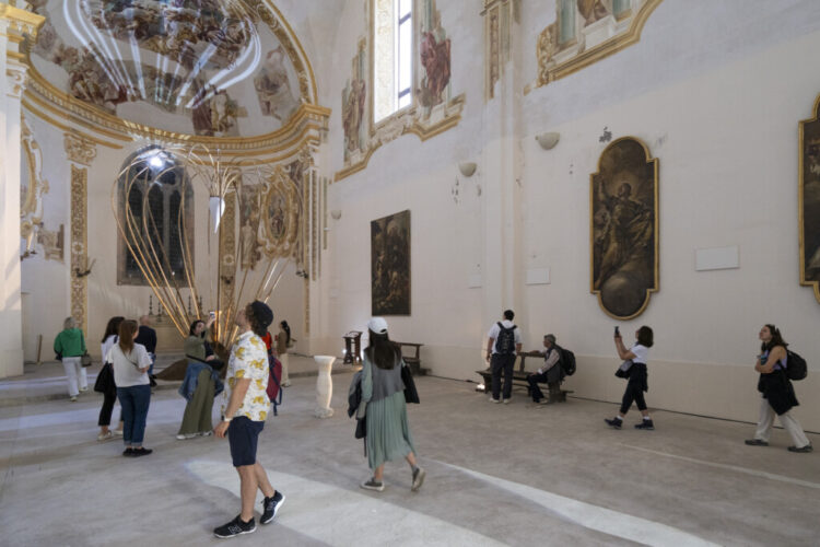 Inaugurata Locus Solus/Solis di Marco Bagnoli alla Certosa di San Giacomo, Capri ( Fotogallery )