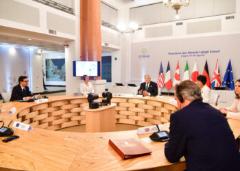 Menù tricolori e capresi sulla tavola dei ministri al G7