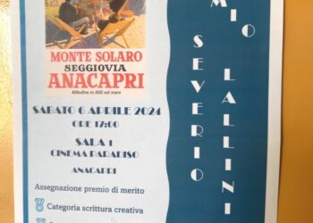 Anacapri, oggi al cinema Paradiso la prima edizione del Premio Lallini