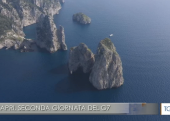 TGR: CAPRI, SECONDA GIORNATA DEL G7 (Video)