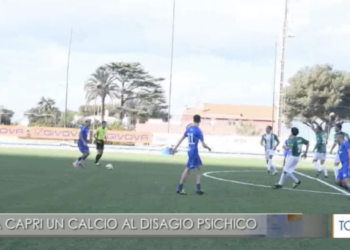 TGR: A CAPRI UN CALCIO AL DISAGIO PSICHICO (Video)