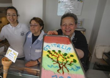 A Capri il gelato di “Buonocore” per la pace
