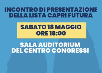 Incontro di presentazione lista “Capri Futura”