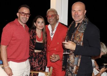 Moda e glamour a Capri per il mega-party di Isaia