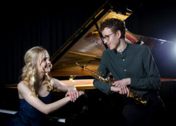 Il sassofonista Theo Hillborg e la pianista Julia Isaksson protagonisti venerdì 19 luglio del concerto a Villa San Michele