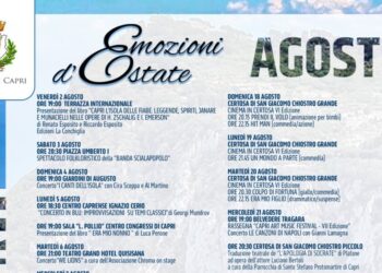 Città di Capri: Programma Eventi Agosto 2024
