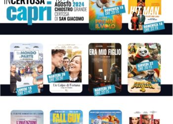 Cinema in Certosa a Capri