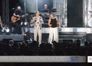 TGR: CAPRI, MUSICA PROTAGONISTA AL PORTO (Video)