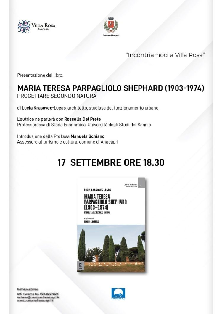 Il primo dei tanti eventi della rassegna culturale annuale ‘Incontriamoci a Villa Rosa”