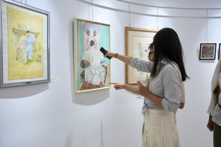 Dalla Linea al Colore – Con L’opening della mostra su Laboccetta nasce a Capri “Insula” – sede della Fondazione Messanelli