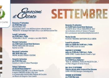 Città di Capri – Programma Eventi Settembre 2024