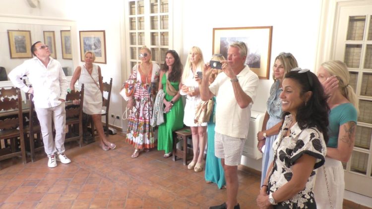 Capri: Cerimonia in comune di beneficenza per Jackie e Mike Love leader dei Beach Boys (Photogallery)