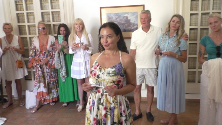 Capri: Cerimonia in comune di beneficenza per Jackie e Mike Love leader dei Beach Boys (Photogallery)