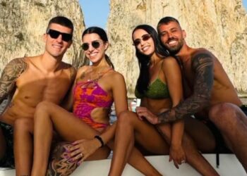 A Capri tra Anema e Core e Faraglioni pausa vacanziera per i protagonisti del calcio italiano