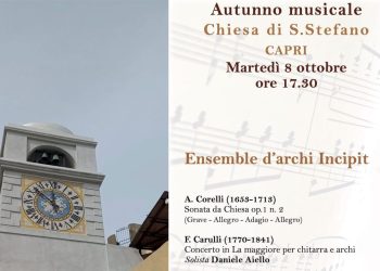 Città di Capri: Autunno Musicale , Martedì 8 ore 17.30, Chiesa di S.Stefano