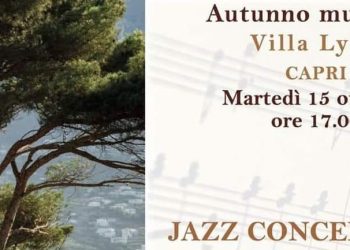Jazz Concert, Martedì 15, ore 17.00,  Villa Lysis