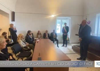 TGR: IL MINISTRO NORDIO A CAPRI PER UFFICIO GIUDICE DI PACE (Video)