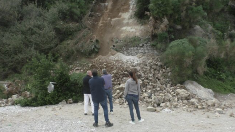 Capri, ordinanza del sindaco dopo la frana a Marina Grande (Photogallery)