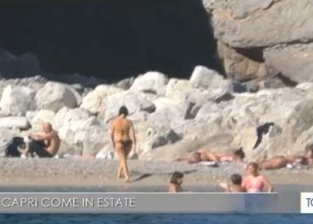 TGR Campania – video – Capri, l’estate infinita: più di 5 mila sbarchi. E c’è chi va anche al mare